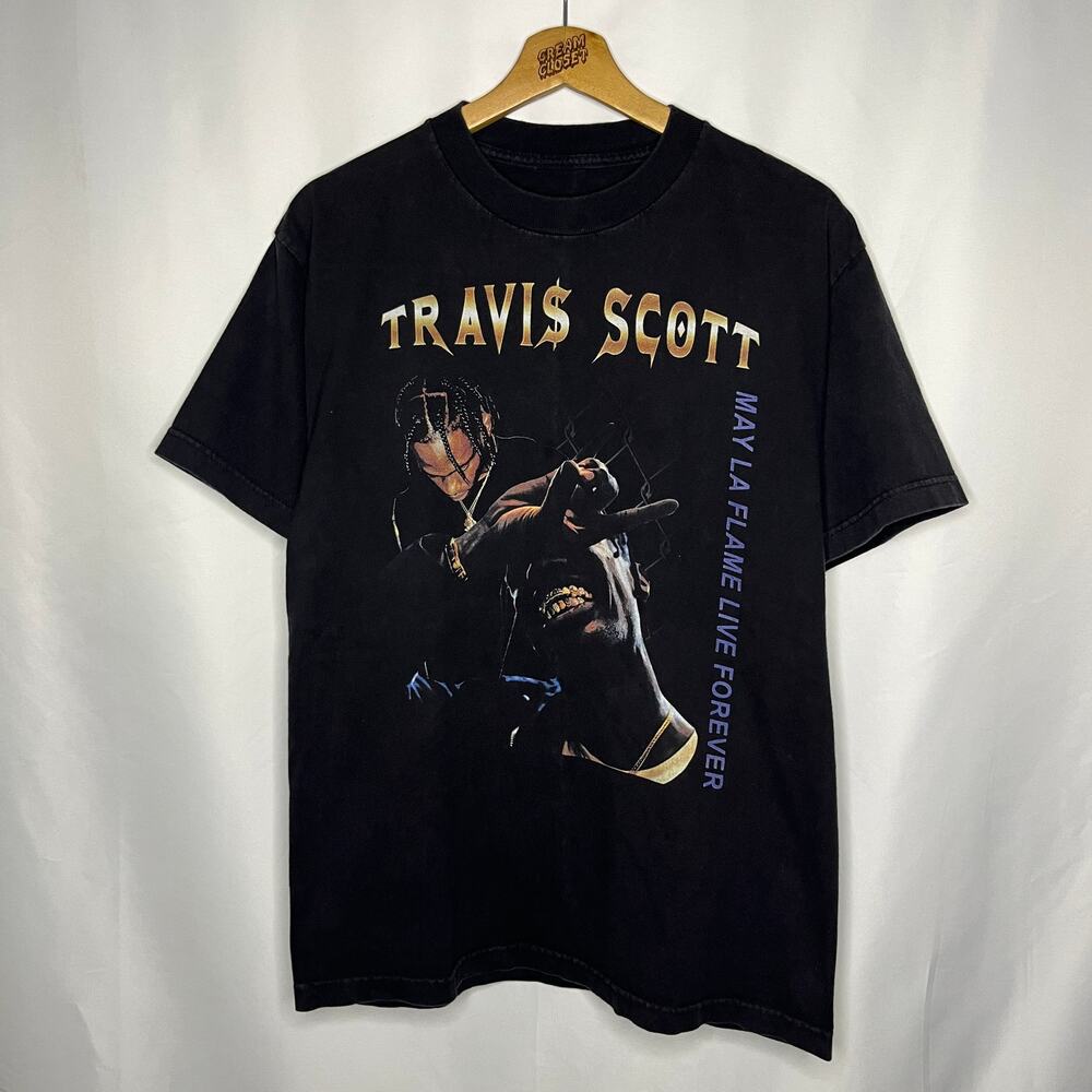Travis Scott Cactus Jack Utopia Astroworld Rodeo Live Forever Tour Merch Tee M